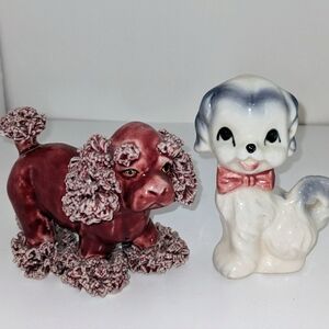 Vintage Ceramic Dog Figurines